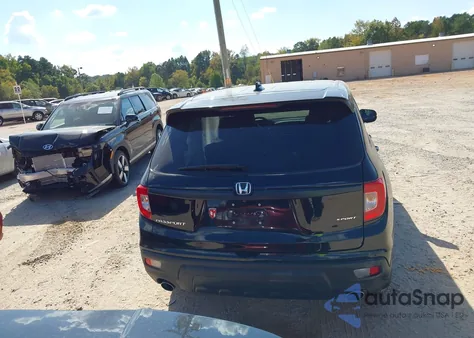 2021 Honda Passport 2Wd Sport из США, поврежденный, VIN 5FNYF7H28MB011609